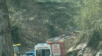 Trabzon'da göçük meydana geldi 3 işçi öldü