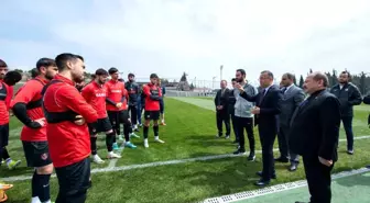 Gaziantep Valisi Kemal Çeber, Gaziantep Futbol Kulübü'nü ziyaret etti