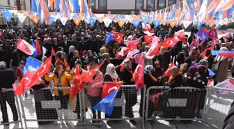 AK Parti Van'ın Gürpınar ilçesinde miting düzenledi