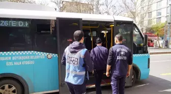 Diyarbakır Büyükşehir Belediyesi Toplu Taşıma Araçlarında Denetim Gerçekleştirdi