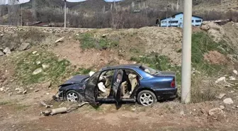 Erzurum'da trafik kazasında sürücü hayatını kaybetti