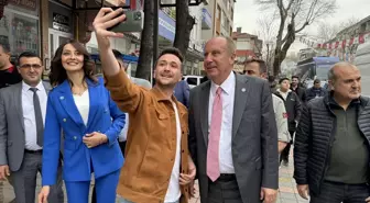 Muharrem İnce Gönen'de Esnaf Ziyaretleri Yaptı