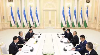 Özbekistan Cumhurbaşkanı Mirziyoyev, Çin'in Sincan Uygur Özerk Bölgesi Valisi Tuniyaz ile görüştü