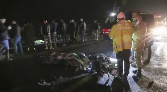 Şanlıurfa'nın Siverek ilçesinde zincirleme trafik kazasında 3 kişi öldü, 6 kişi yaralandı