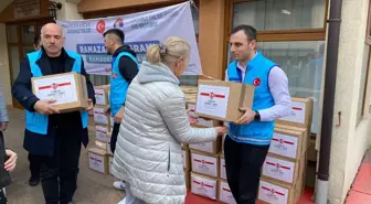 TDV ve DİTİB, Sırbistan'da muhtaçlara yardım dağıttı