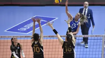 VakıfBank, Nilüfer Belediyespor'u 3-2 mağlup etti