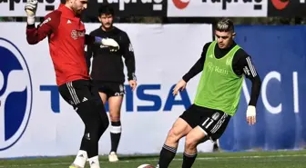 Beşiktaş, Başakşehir maçı hazırlıklarına antrenmanla devam etti