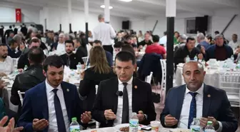 CHP Edirne Milletvekili Ahmet Baran Yazgan iftar verdi