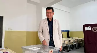 Cumhur İttifakı'nın Bodrum Belediye Başkan adayı Mehmet Tosun oyunu kullandı