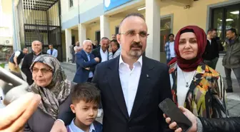 İçişleri Bakan Yardımcısı Bülent Turan, Çanakkale'de oy kullandı