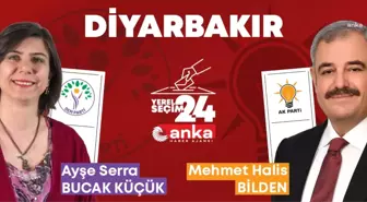 Diyarbakır'da DEM Parti adayı Ayşe Serra Bucak Küçük önde