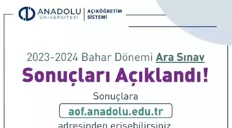 AÖF sınav sonuçları açıklandı mı? AÖF sınav sonuçları sorgulama ekranı!