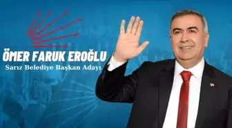 Sarız ilçesinde CHP adayı Ömer Faruk Eroğlu başkanlığa seçildi