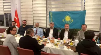 Karabük Üniversitesi Rektörü Kazakistanlı öğrencilerle iftarda buluştu