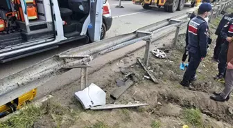 Giresun'da trafik kazasında araç denize uçtu, sürücü hayatını kaybetti