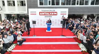 Muhittin Böcek, Antalya Büyükşehir Belediye Başkanlığına ikinci kez seçildi