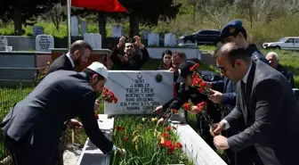 Ayancık Kaymakamı Recep Hasar, şehit ailesine ziyarette bulundu