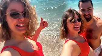 Burcu Biricik Yunanistan'da deniz sezonunu açtı