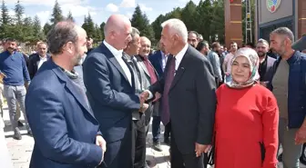 Doğanşehir Belediye Başkanı Mehmet Bayram göreve başladı