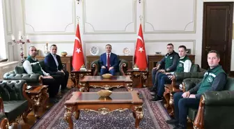 DSİ Genel Müdür Yardımcısı Tekirdağ Valisi'ni ziyaret etti