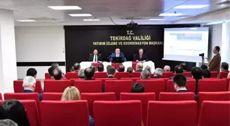 Tekirdağ İl Koordinasyon Kurulu 2024 Yılı 1. Dönem Toplantısı Gerçekleştirildi