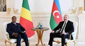 Azerbaycan Cumhurbaşkanı İlham Aliyev, Kongo Cumhurbaşkanı ile görüştü