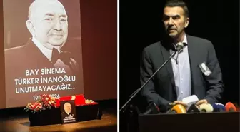 Türker İnanoğlu için tören düzenlendi! İlker İnanoğlu konuşmakta güçlük çekti