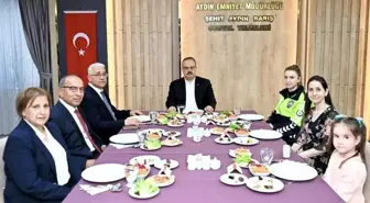 Aydın Valisi ve Emniyet Müdürü Şehit Aileleri ve Gazilerle İftar Yaptı