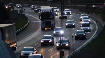 Bolu'da Bayram Tatilinde Yoğun Trafik