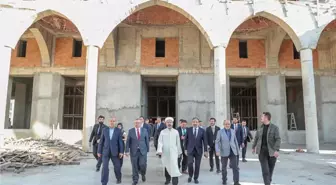 Diyanet İşleri Başkanı Trakya Üniversitesi Camisi'ni İnceledi