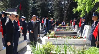 Tekirdağ'da Polis Haftası kutlamaları şehitlerin kabirlerinde yapıldı