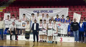 Bodrum Mahinur Cemal Uslu Ortaokulu Okul Sporları Basketbol Bölge Birincisi