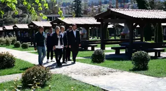 Karabük Belediye Başkanı Şehir Parkı Çalışmalarını İnceledi