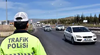 Kırıkkale'de Bayram Tatili Trafik Yoğunluğu