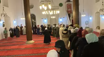 Çanakkale'de Kadir Gecesi'nde Sakal-ı Şerif ziyarete açıldı