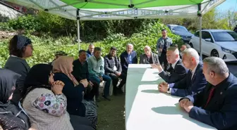 İstanbul Valisi Yangında Hayatını Kaybedenlerin Ailelerini Ziyaret Etti