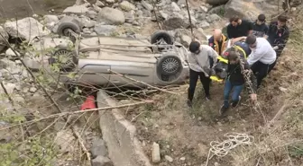 Artvin'in Borçka ilçesinde trafik kazası: Bir kişi yaralandı