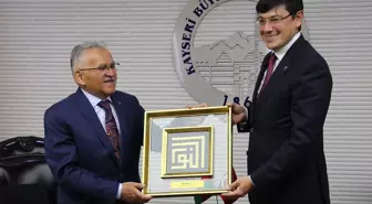 Azerbaycan Devlet Diaspora Komitesi Başkanı ve Azerbaycan Cumhurbaşkanlığı Şuşa Özel Temsilcisi Kayseri'yi ziyaret etti