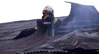 Erzurum'da çıkan yangın paniğe sebep oldu