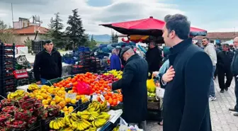 Karakeçili Kaymakamı Pazar Yerini Ziyaret Etti