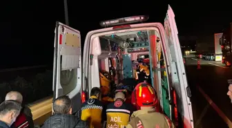 Kuzey Marmara Otoyolu'nda 2 Tırın Karıştığı Kaza: 2 Yaralı