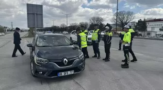 Afyonkarahisar'da Ramazan Bayramı öncesi trafik denetimi gerçekleştirildi