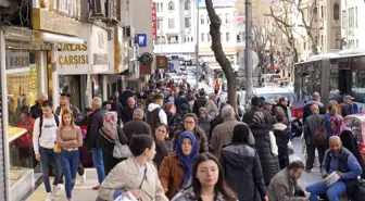 Başkentteki bayram telaşı böyle görüntülendi