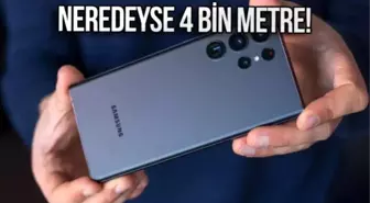 Samsung Galaxy S24 Ultra, 3 bin 657 metreden düştü!