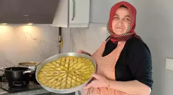 Ev Hanımlarının Baklava Yapımı Ek Gelir Kapısı Oldu