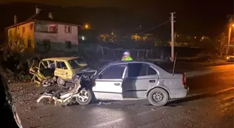 Tosya'da Otomobil Kazası Sonucu Bir Kişi Hayatını Kaybetti