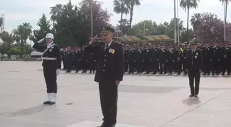 Mersin'de Türk Polis Teşkilatının 179. kuruluş yıl dönümü törenle kutlandı