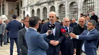 TBMM Başkanı Numan Kurtulmuş, İsrail'in Gazze'ye yönelik katliamına ilişkin açıklamalarda bulundu
