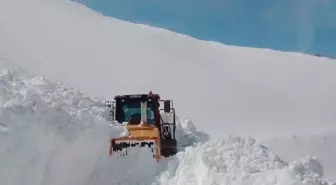 Van Başkale'de çığ düştü, çalışmalara ara verildi