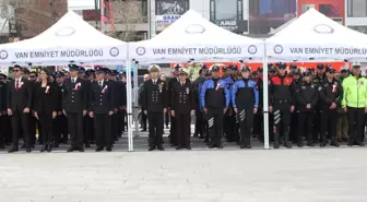 Van'da Türk Polis Teşkilatı'nın 179. kuruluş yılı törenle kutlandı